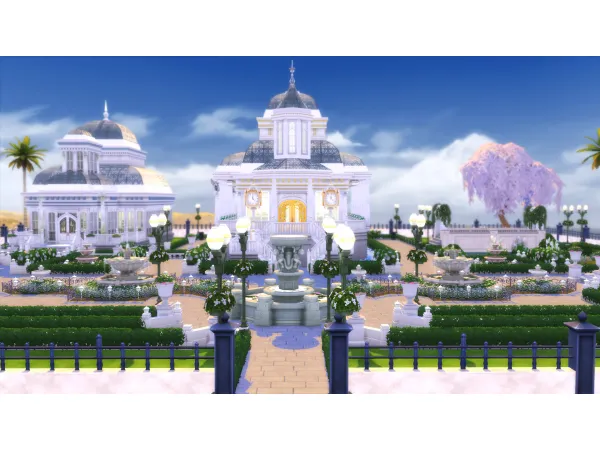 Maxis Match Glass Dome Wedding Venue by simbunnyRT - The Sims 4 Custom Content