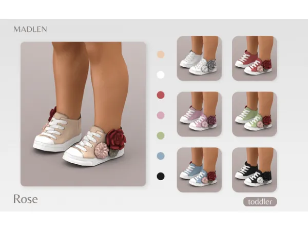Maxis Match Madlen Rose Shoes - The Sims 4 Custom Content