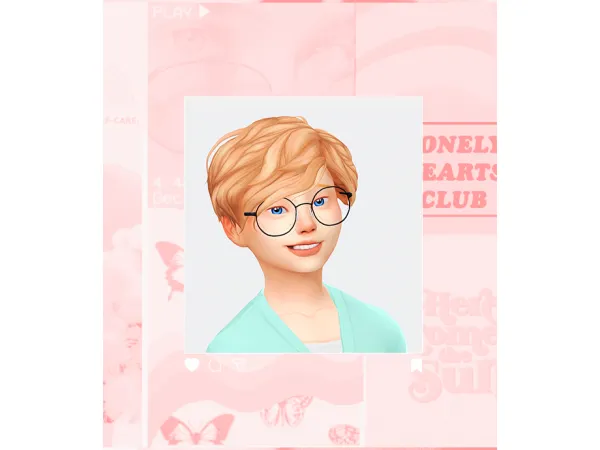 Maxis Match andre hair by oakvy - The Sims 4 Custom Content