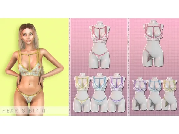 Hearts Bikini by ts4eve