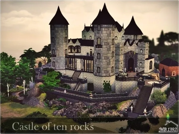 Sims 4 Castles