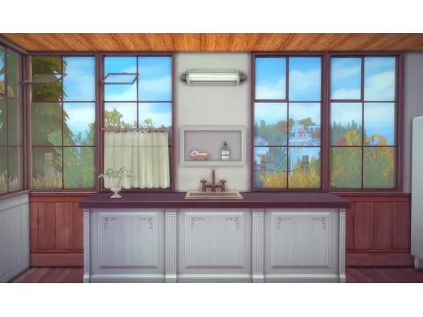 Maxis Match Square grid windows - The Sims 4 Custom Content