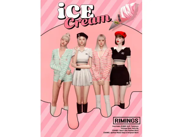 Alpha ICECREAM - The Sims 4 Custom Content