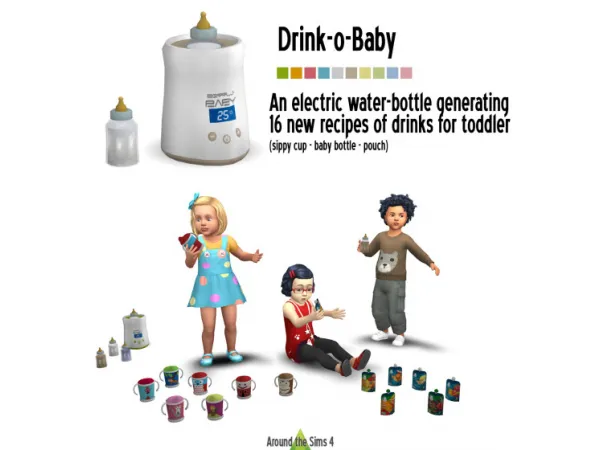 Around the Sims 4 | Bottle warmer & toddler drinks
