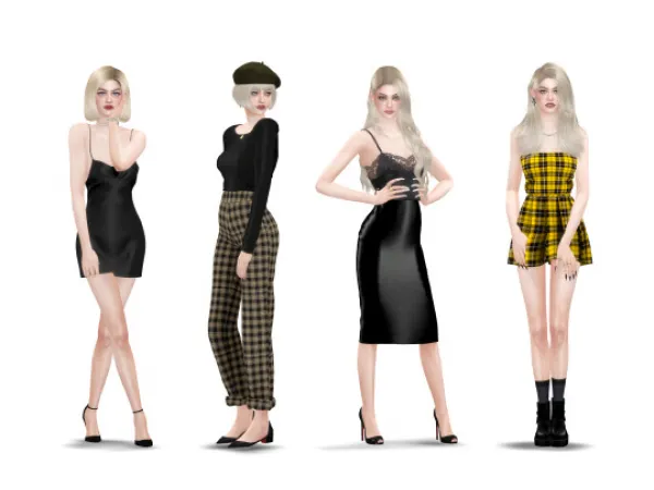Alpha 1996 Collection by simschino - The Sims 4 Custom Content