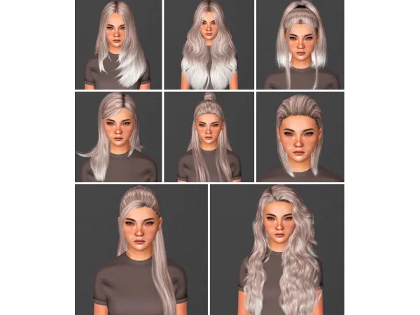 HAIR DUMP 195 - The Sims 3 Custom Content