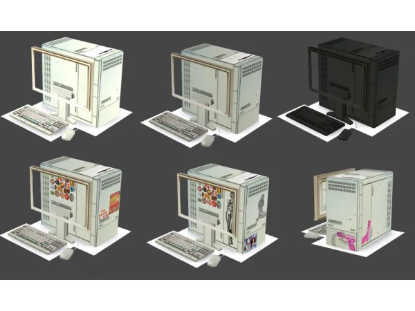 Alpha dung desktop computer - The Sims 4 Custom Content