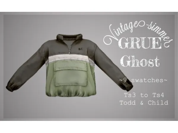 Alpha GRUE Ghost by simskarolajn - The Sims 4 Custom Content