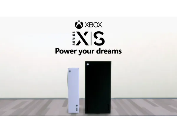 Maxis Match Xbox Series X and Series S Gaming Consoles Comes in 6 colors each by mattmartinsm - The Sims 4 Custom Content
