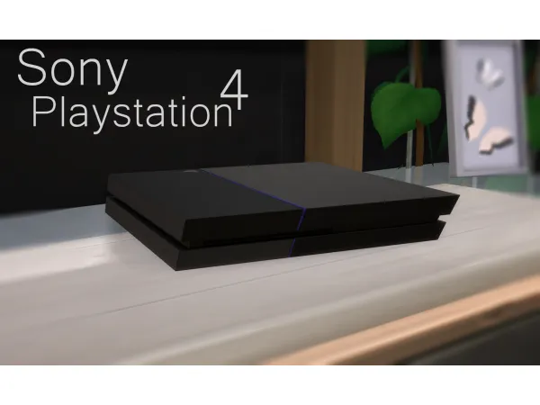 Maxis Match Sony PlayStation 4 by mule123 - The Sims 4 Custom Content