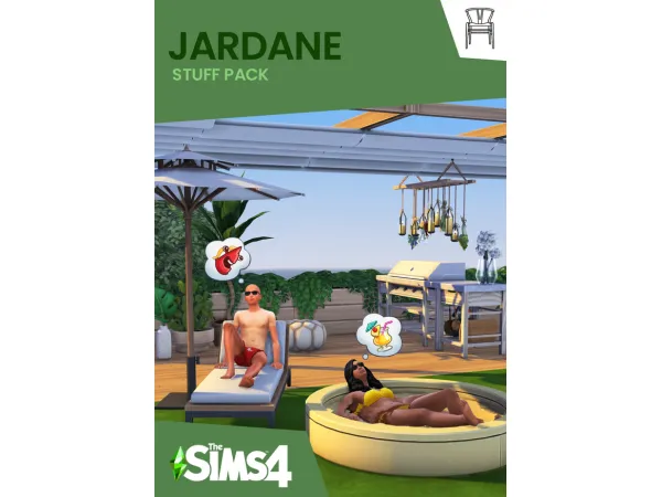 Maxis Match JARDANE SET by Felixandre - The Sims 4 Custom Content