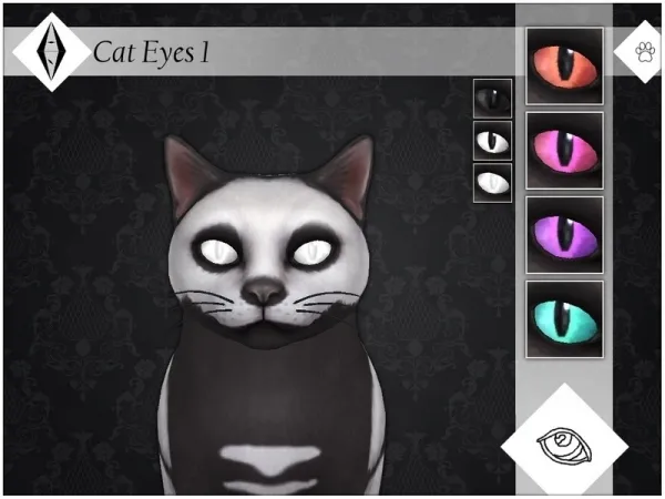 Maxis Match AleNikSimmer's Cat Eyes 1 EP04 Needed - The Sims 4 Custom Content