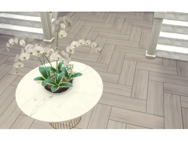Maxis Match Parquet Wood Floor Collection - The Sims 4 Custom Content