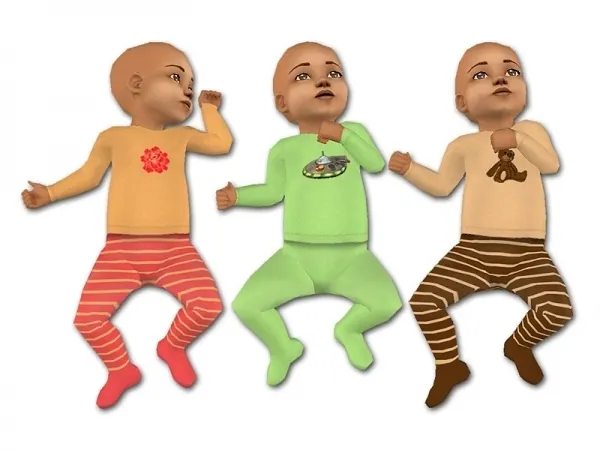 Maxis Match Baby Outfits by fakepeeps7 - The Sims 2 Custom Content