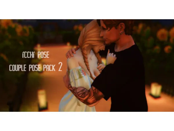 Maxis Match couple pose pack 2 - The Sims 4 Custom Content
