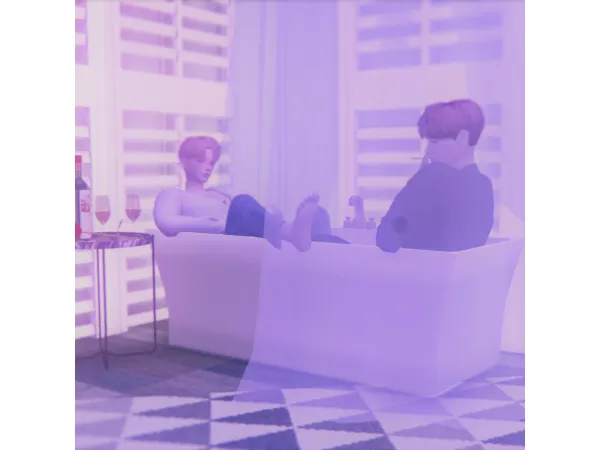 Alpha [Sbe] Water Drop flavor Cigarette - The Sims 4 Custom Content