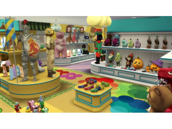 Maxis Match Happy Toy Store Set by simsi45 - The Sims 4 Custom Content