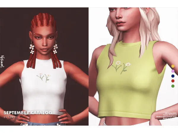 Mix SC Top01 - The Sims 4 Custom Content