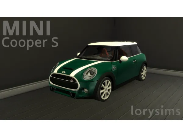 Maxis Match MINI Cooper S by simsfinds - The Sims 4 Custom Content