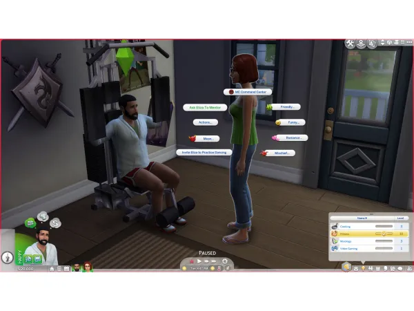 Alpha Mentor Fitness on Max Fitness Sims by simsfinds - The Sims 4 Custom Content