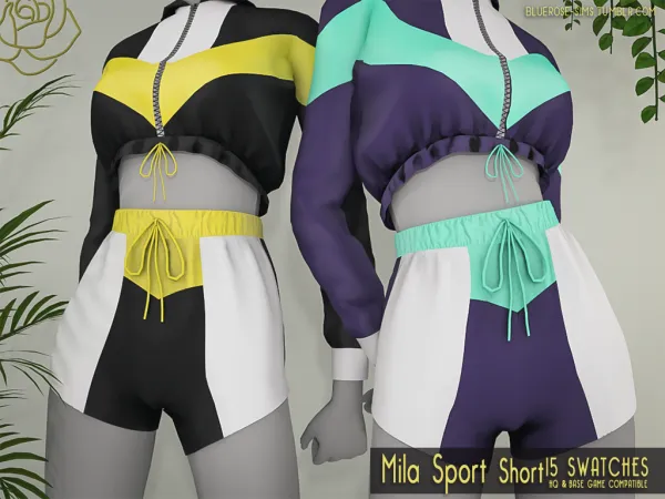 Alpha Mila Short Brsims - The Sims 4 Custom Content