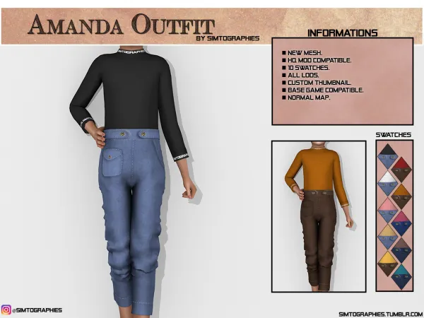 Amanda Outfit
