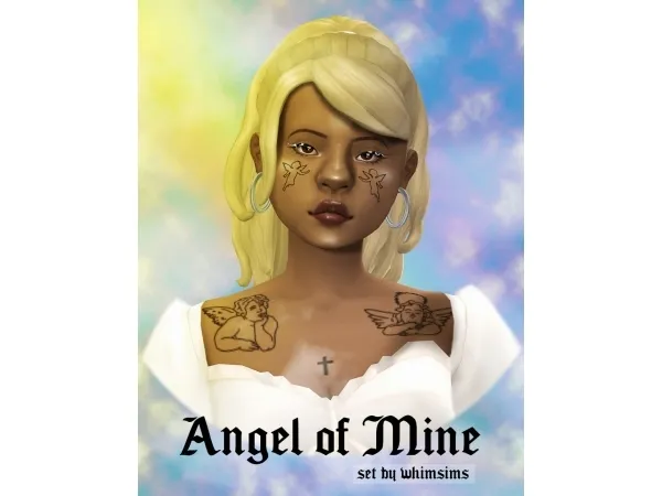 Mix Angel Of Mine Set - The Sims 4 Custom Content