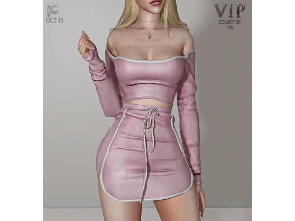 Alpha Clothes SET P06 by - The Sims 4 Custom Content