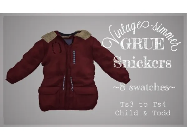 Alpha GRUE Snickers - The Sims 4 Custom Content