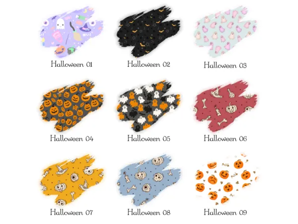 Alpha Simblreen Day 02 Halloween CAS Bg Simmer by NekoChan - The Sims 4 Custom Content