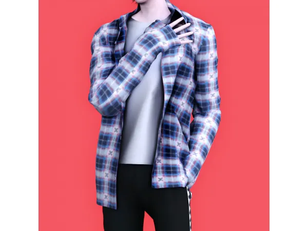 Alpha shirt 222222222 - The Sims 4 Custom Content