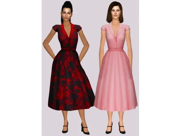 4t2 Sentate Haute Couture 1949 Collection by vulrien - The Sims 2 Custom Content