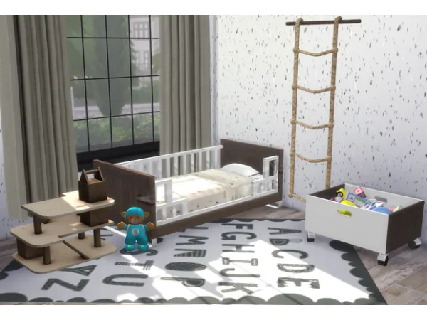 Maxis Match LUNO Toddler room sims by Nordica - The Sims 4 Custom Content