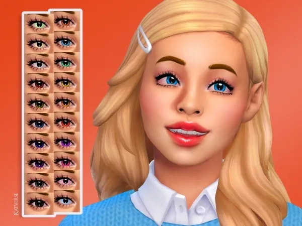 Maxis Match Deshi Eyes - The Sims 4 Custom Content