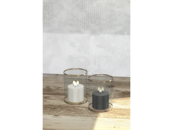 Alpha [KHD] Ralph Lauren Hurricane Candle by Kerrigan House Designs - The Sims 4 Custom Content