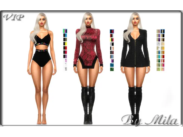 Alpha VIP (October) 1 by Mila Smith - The Sims 4 Custom Content