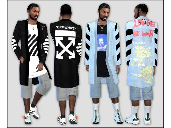 Maxis Match City Living Robe - The Sims 4 Custom Content