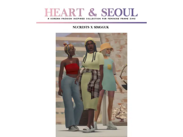Maxis Match heart soul collection a collab simgguk part by simsfinds - The Sims 4 Custom Content