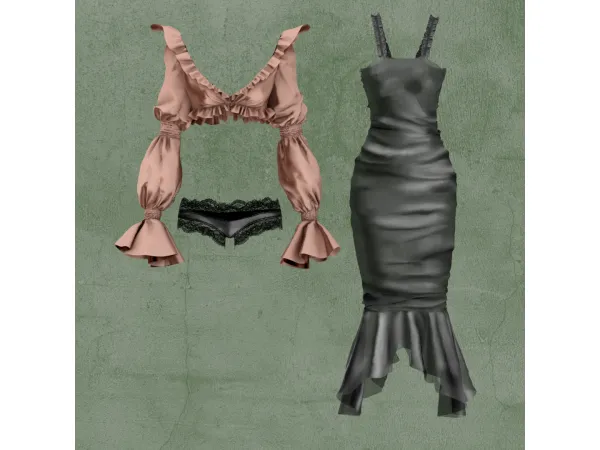 Alpha idsims Spring Summer 21 Collection by polygoncouture - The Sims 4 custom content