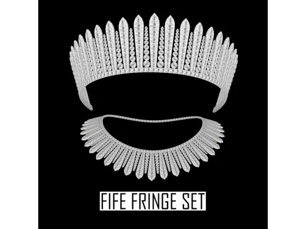 Alpha Fife Fringe Set BatsFromWesteros by BatsFromWesteros - The Sims 4 Custom Content