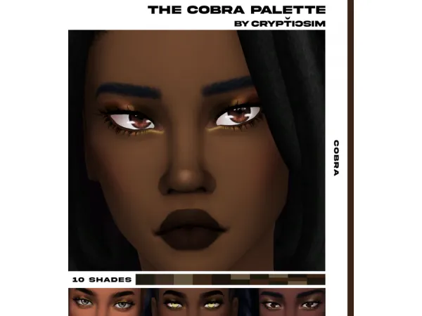 Maxis Match THE COBRA PALETTE by crypticsim - The Sims 4 Custom Content
