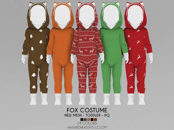 TODDLER FOX COSTUME