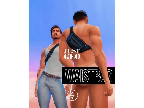 Maxis Match WAIST BAG - The Sims 4 Custom Content