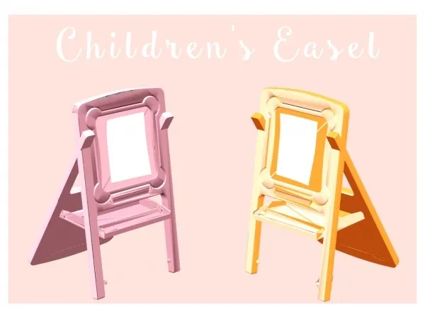 [Halosims] Childrens Easels by simsfinds - The Sims 3 Custom Content