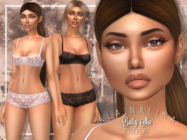 Maxis Match Bailey Skin Overlay - The Sims 4 Custom Content