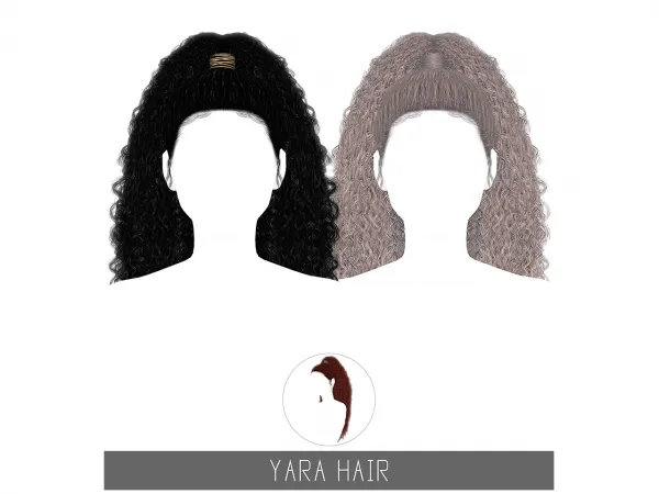 Alpha YARA HAIR - The Sims 4 Custom Content
