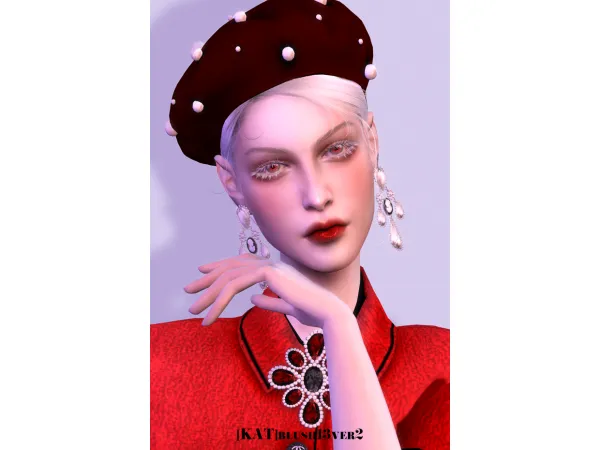 Alpha [KAT]blush13ver2 y by Katrina - The Sims 4 Custom Content