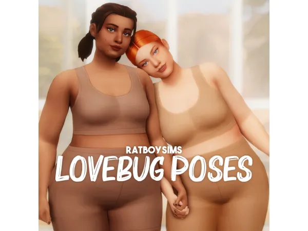 Alpha lovebug poses - The Sims 4 Custom Content