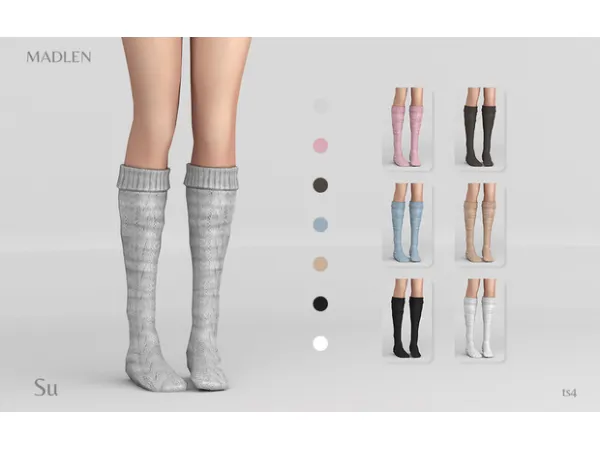 Maxis Match Madlen Su Socks by Madlen - The Sims 4 Custom Content
