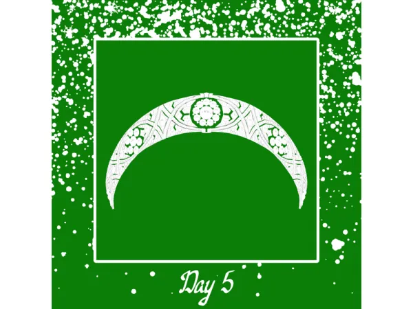 Alpha Mary's Diamond Bandeau Day 5 by NormalSiim - The Sims 4 Custom Content